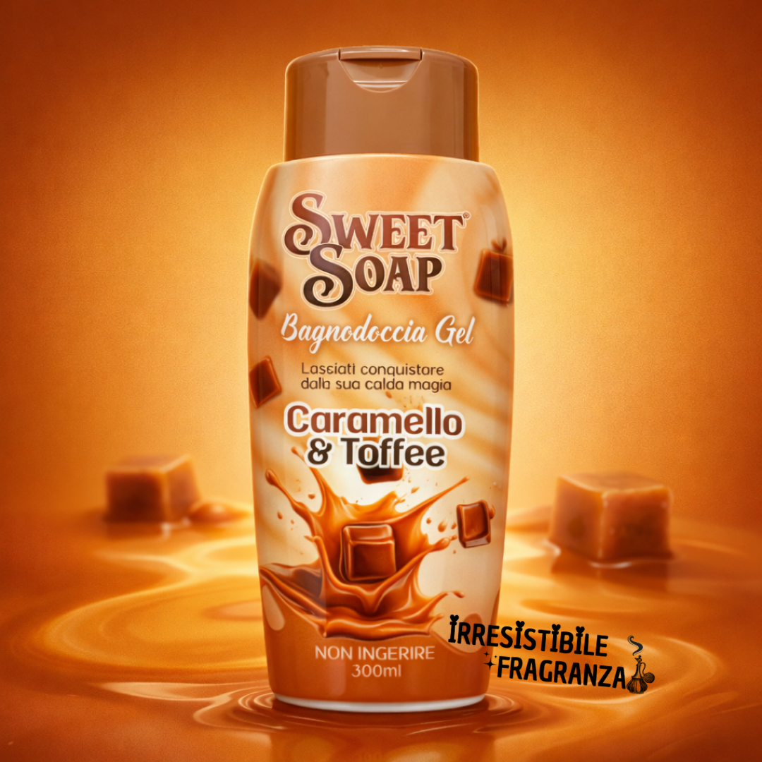 FATIGATI® BAGNOSCHIUMI GOURMAND "SWEETSOAP" 300ML | 6 FRAGRANZE
