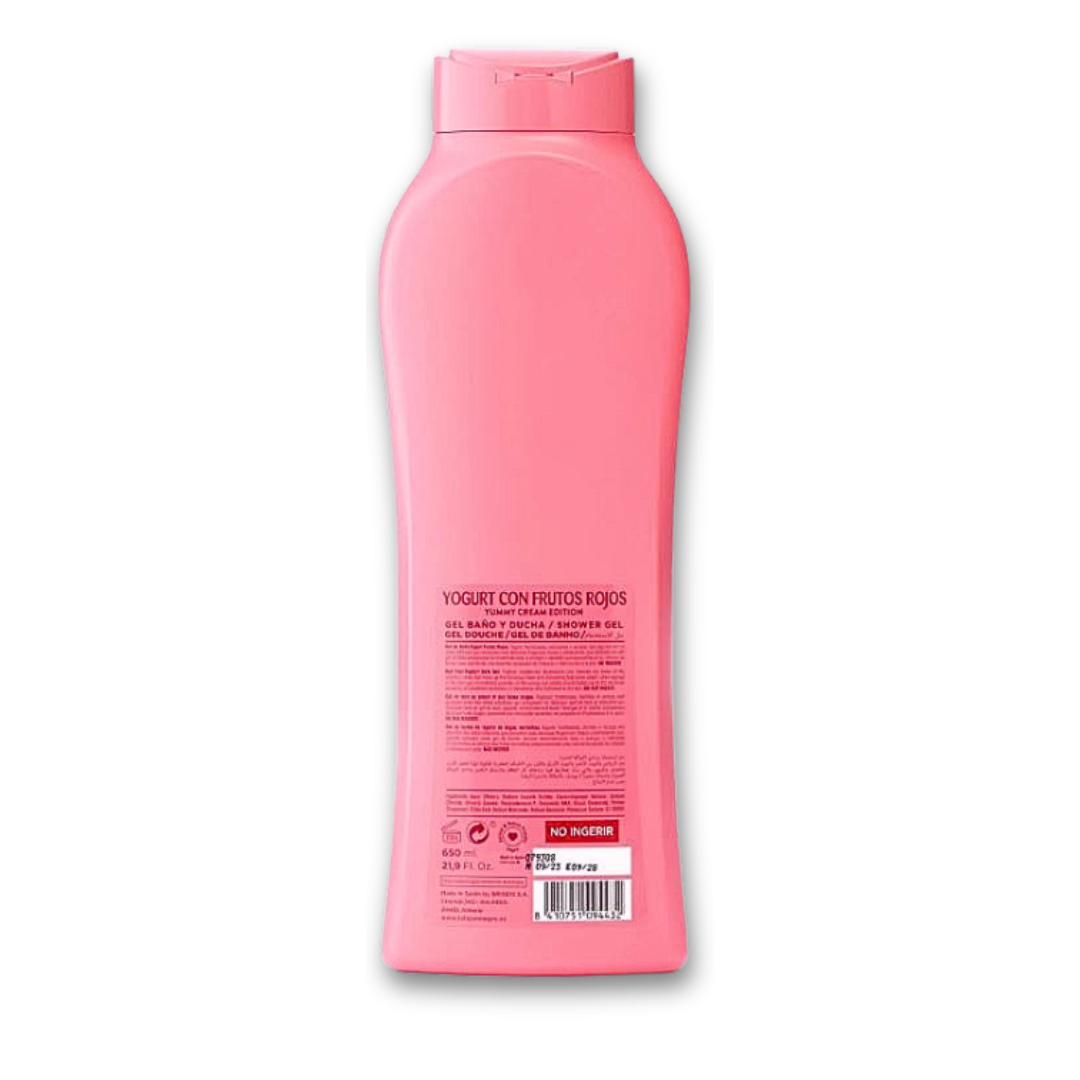 TULIPAN NEGRO® BAGNOSCHIUMA 650ML "YOGURT CON FRUTOS ROJOS"