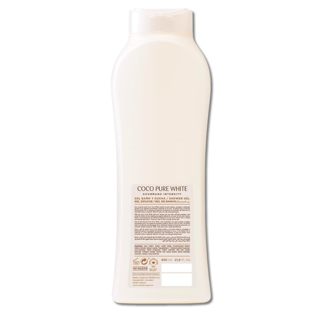 TULIPAN NEGRO® BAGNOSCHIUMA 650ML "COCO PURE WHITE"