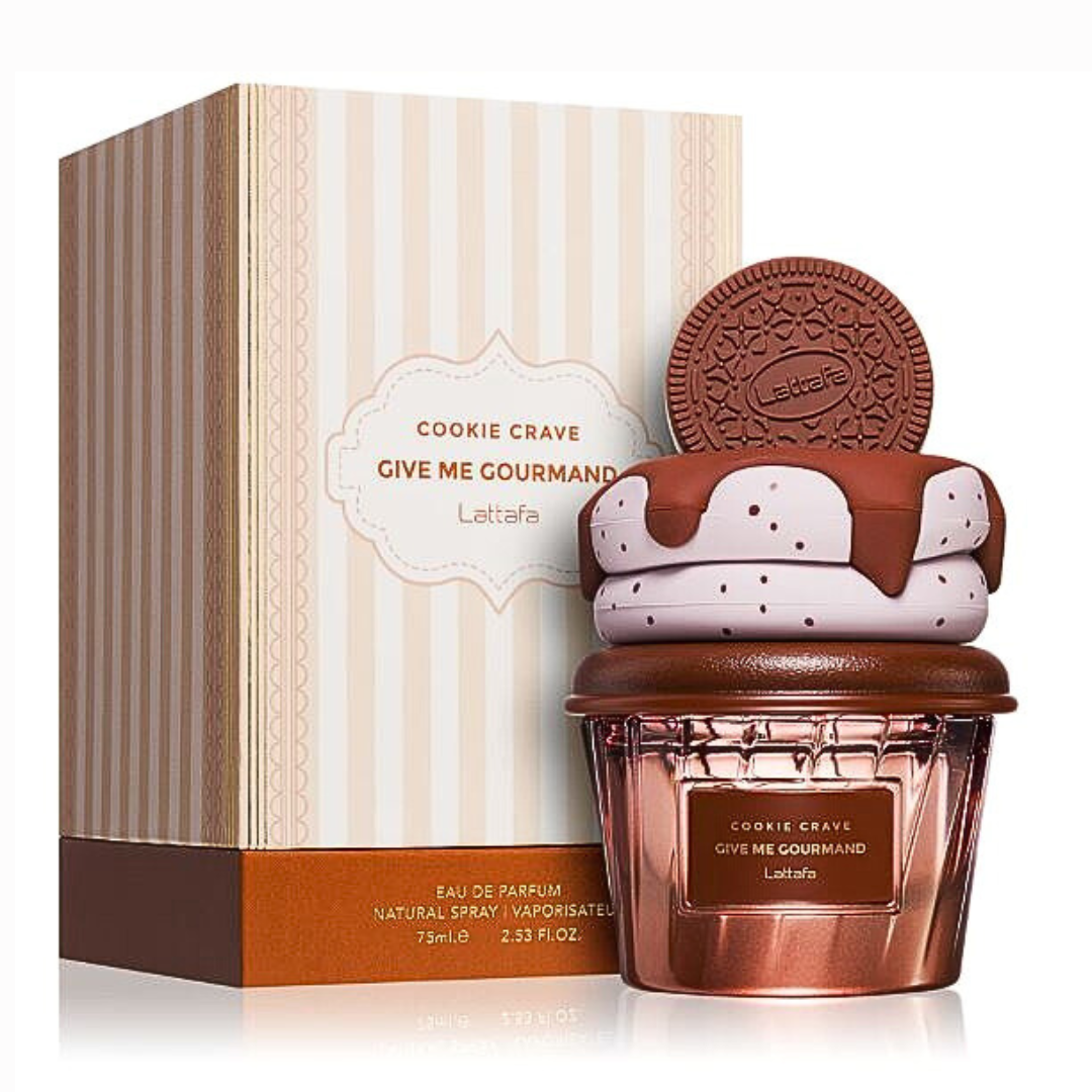 LATTAFA® ORIGINALE "GIVE ME GOURMAND COOKIE CRAVE" PROFUMO UNISEX ARABO 100ML