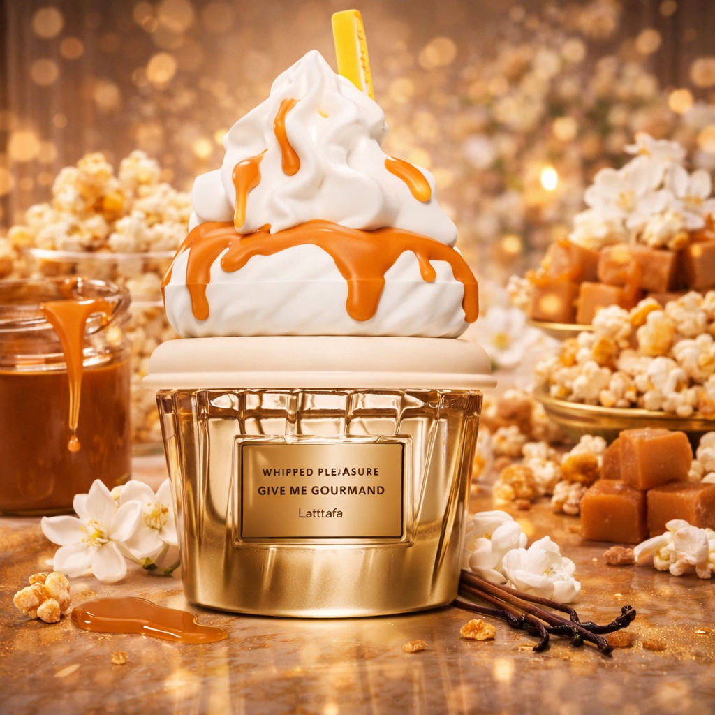LATTAFA® ORIGINALE "GIVE ME GOURMAND WHIPPED PLEASURE" PROFUMO UNISEX ARABO 100ML