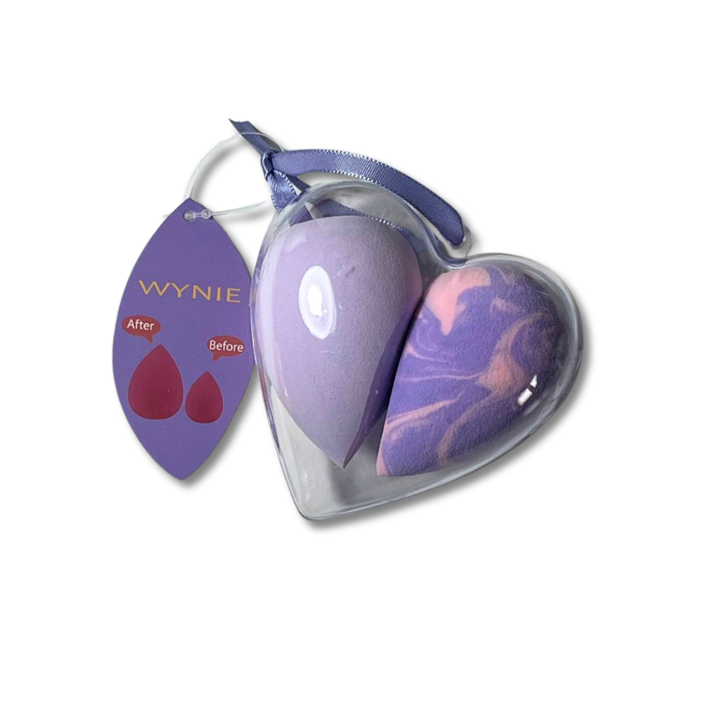WYNIE® BEAUTY BLENDER "CUORE" 4 COLORI
