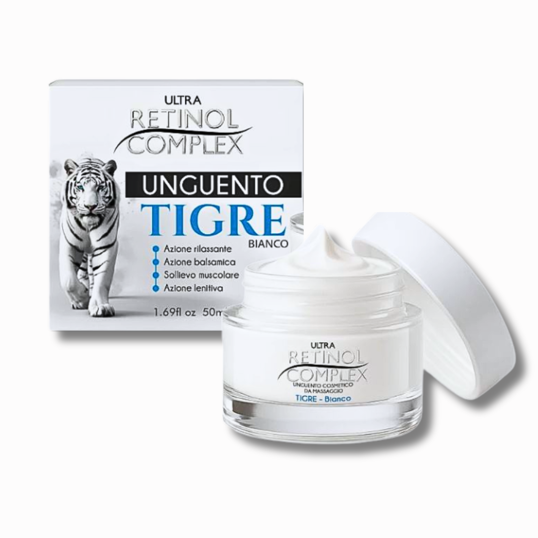 RETINOL COMPLEX® UNGUENTO "TIGRE" MASSAGGIO BIANCO 50ML
