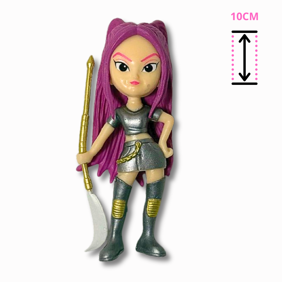 KPOP HUNTERS DUPE - ACTION FIGURES - 6 PERSONAGGI COLLEZIONABILI