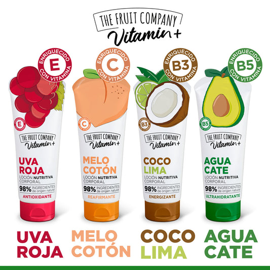 THE FRUIT COMPANY® CREME CORPO FRUTTATE VITAMINA 200ML 4 FRAGRANZE