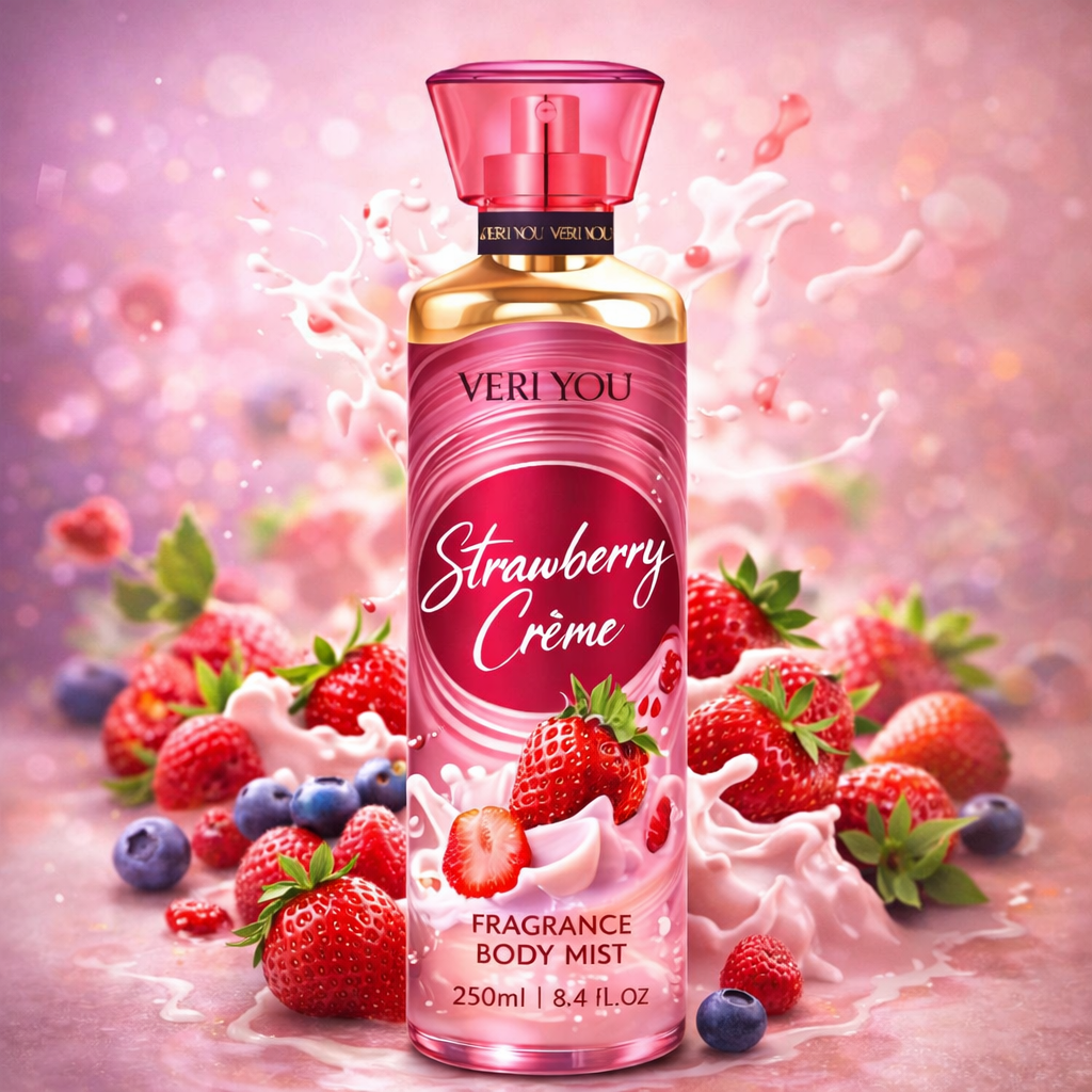 VERI YOU® ACQUA CORPO PROFUMATA GOURMAND 250ML "12 FRAGRANZE"
