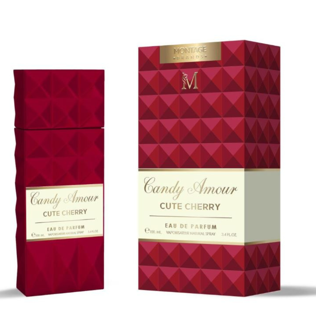 MONTAGE® "CANDY AMOUR" BARRETTA GOURMAND | SERIE 3 PROFUMI DONNA 100ML