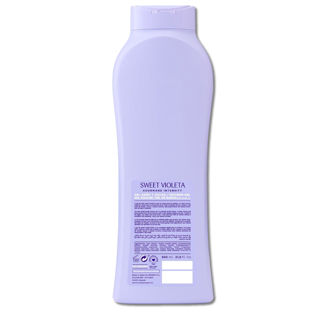 TULIPAN NEGRO® BAGNOSCHIUMA 650ML "SWEET VIOLETA"
