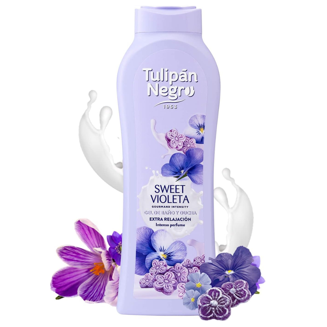 TULIPAN NEGRO® BAGNOSCHIUMA 650ML "SWEET VIOLETA"