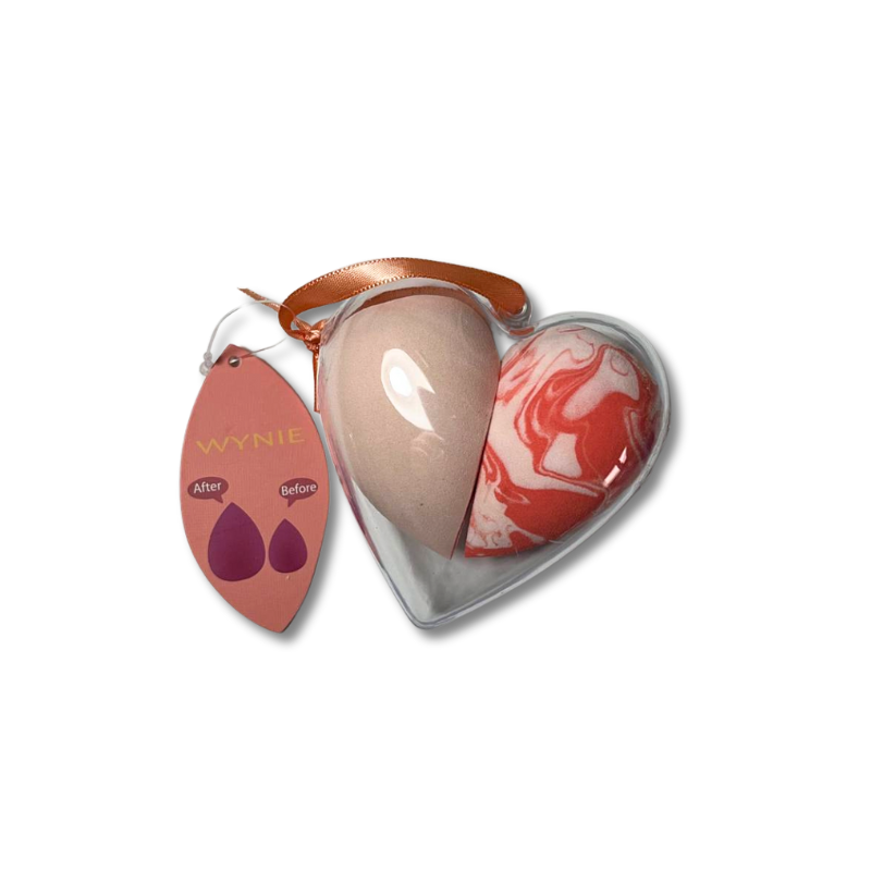 WYNIE® BEAUTY BLENDER "CUORE" 4 COLORI