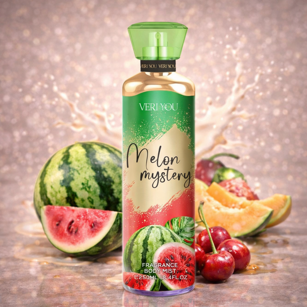 VERI YOU® ACQUA CORPO PROFUMATA GOURMAND 250ML "12 FRAGRANZE"