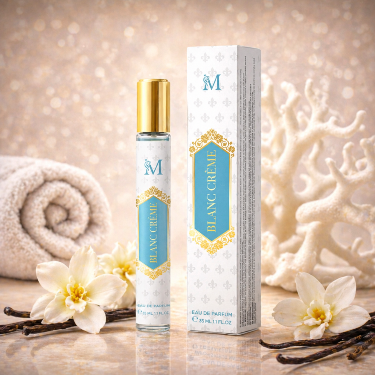 MONTAGE® BIANCO LATTE "BLANC CREME" PROFUMO BORSETTA / BOMBONIERE 35ML