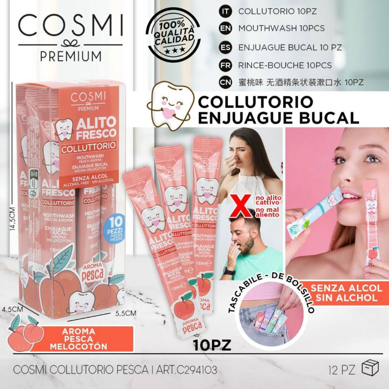 COSMI PREMIUM® ALITO FRESCO COLLUTORIO "PESCA"