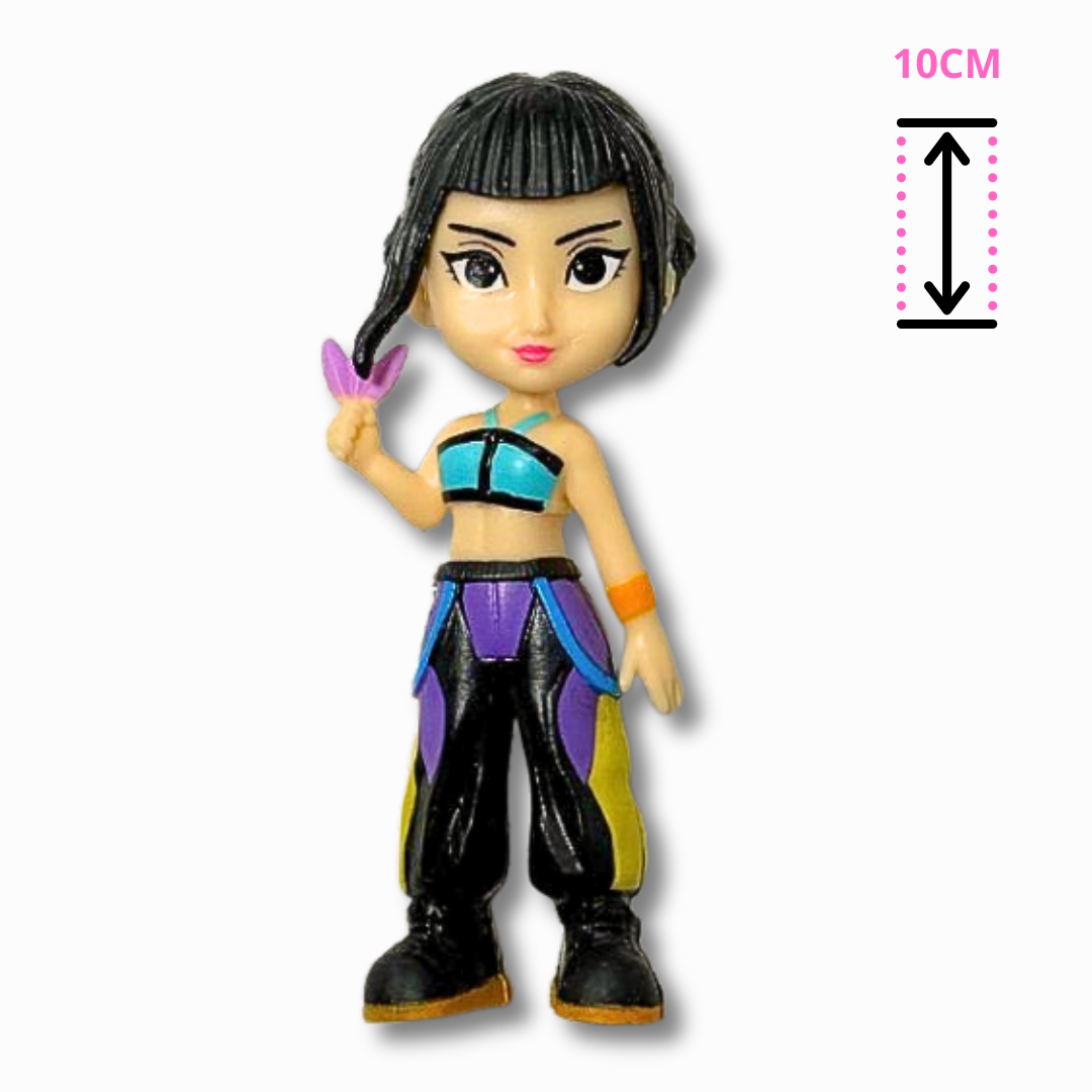 KPOP HUNTERS DUPE - ACTION FIGURES - 6 PERSONAGGI COLLEZIONABILI