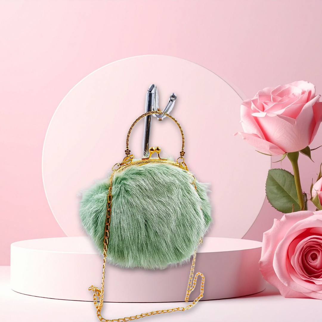 POCHETTE ELEGANTE "PELOSETTA" BORSA A TRACOLLA "8 COLORAZIONI"