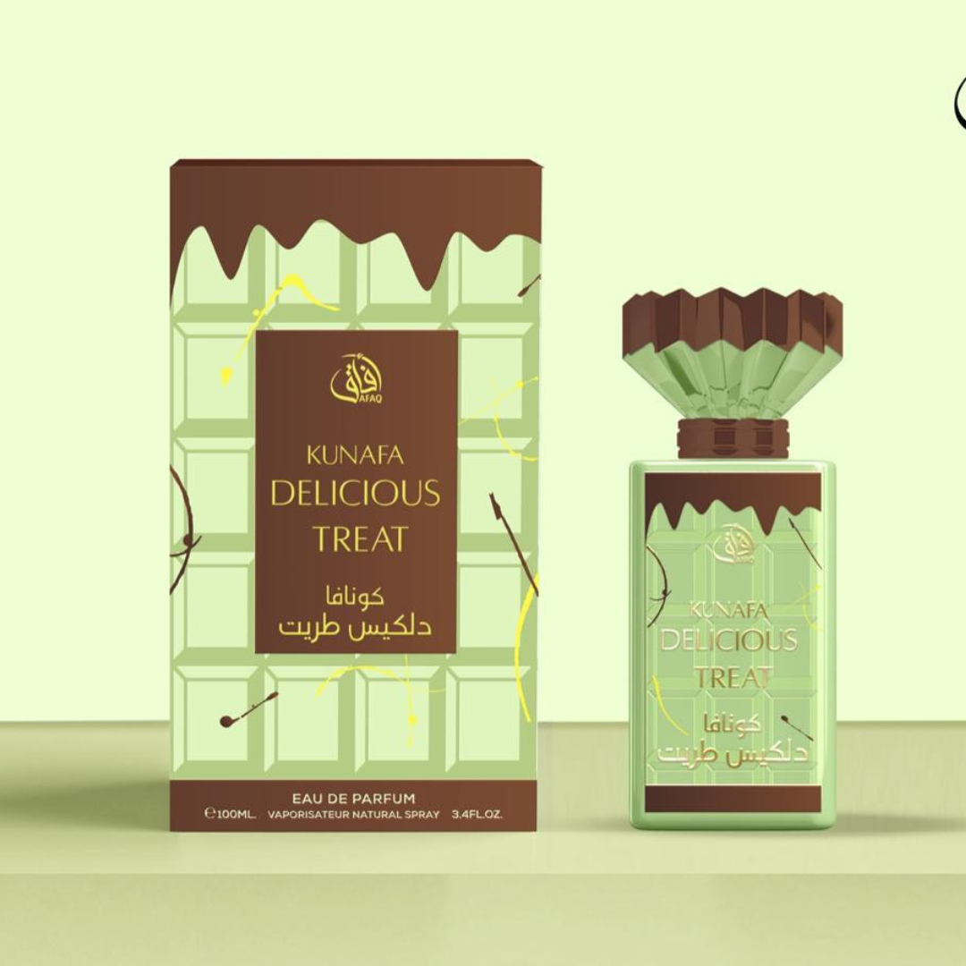 AFAQ® "KUNAFA/SWEET DELICIOUS TREAT" PROFUMO DONNA ARABO 100ML