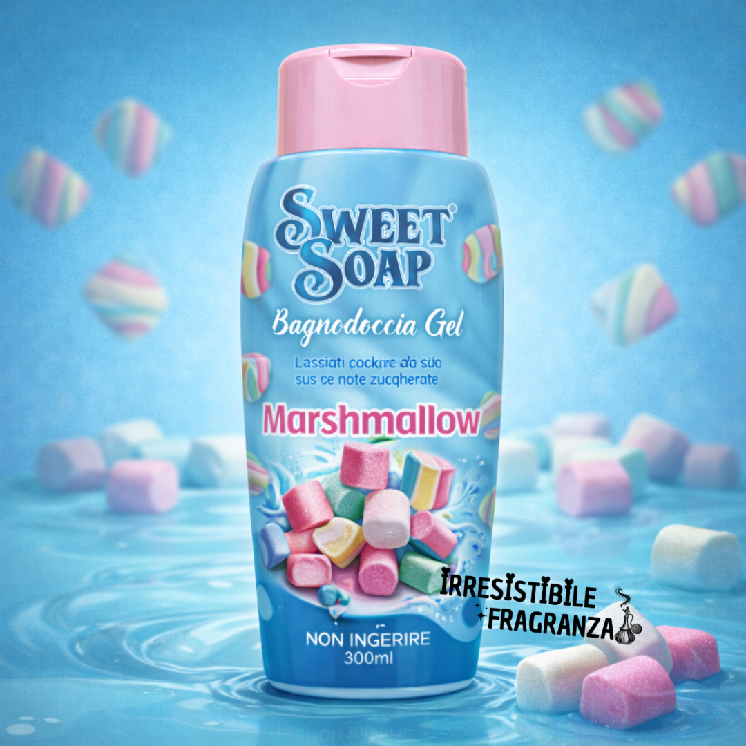 FATIGATI® BAGNOSCHIUMI GOURMAND "SWEETSOAP" 300ML | 6 FRAGRANZE