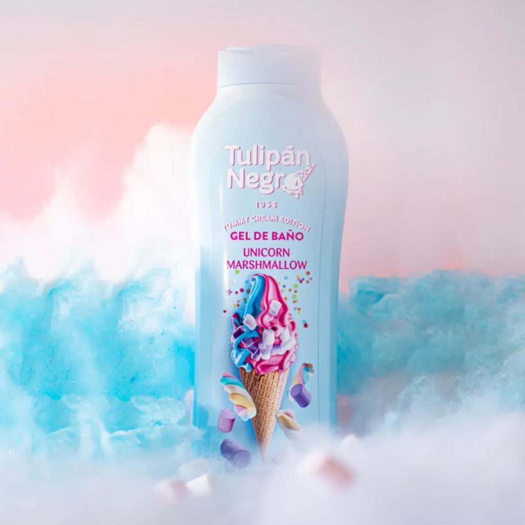 TULIPAN NEGRO® BAGNOSCHIUMA 650ML "UNICORN MARSHMALLOW"