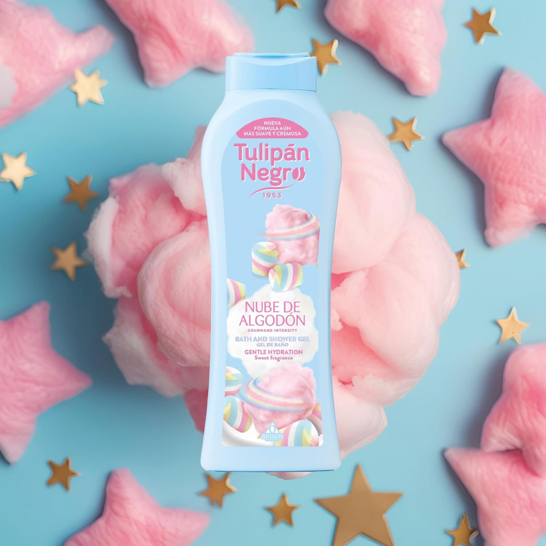 TULIPAN NEGRO® BAGNOSCHIUMA 650ML "NUBE DE ALGODON"
