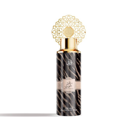 AFAQ® "OUD KASHMEERI" DEODORANTE BODY DONNA ARABO 200ML