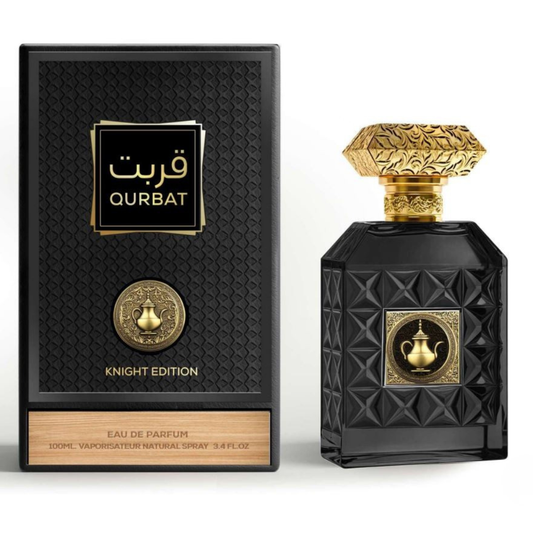 AFAQ® "QURBAT KNIGHT EDITION" PROFUMO UOMO ARABO 100ML