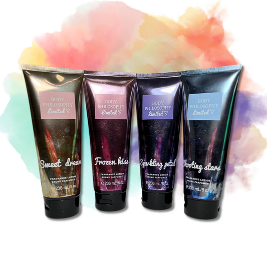BODY PHILOSOPHY® "LIMITED" CREME CORPO PROFUMATE 236ML 4 FRAGRANZE