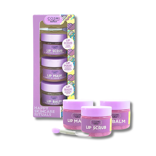 COSMI PREMIUM® HAPPY LIP SET "CAFFE'"