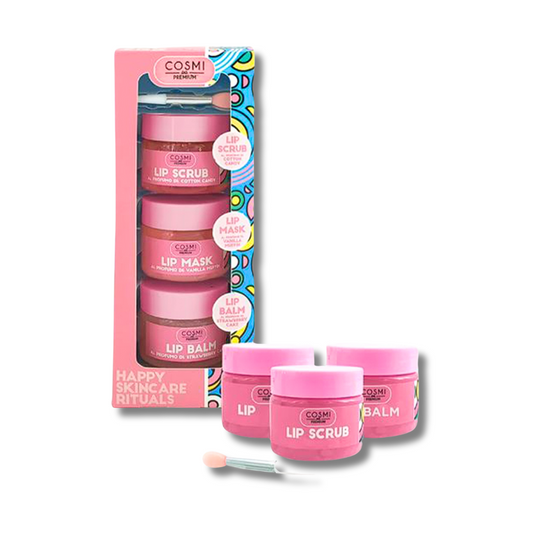 COSMI PREMIUM® HAPPY LIP SET "CANDY"