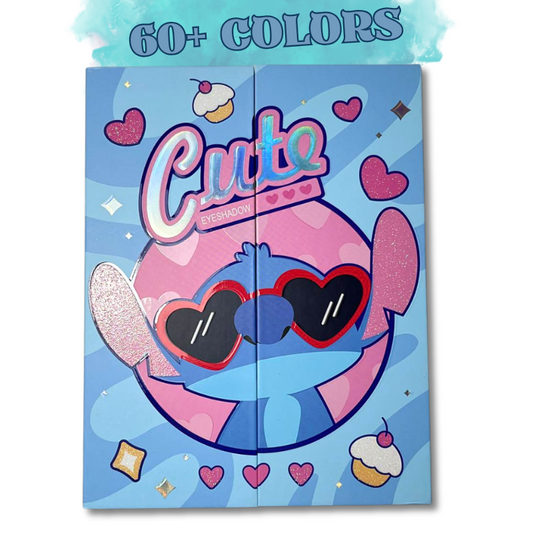 CUTE® PALETTE "STITCH" OMBRETTI 60+ COLORI