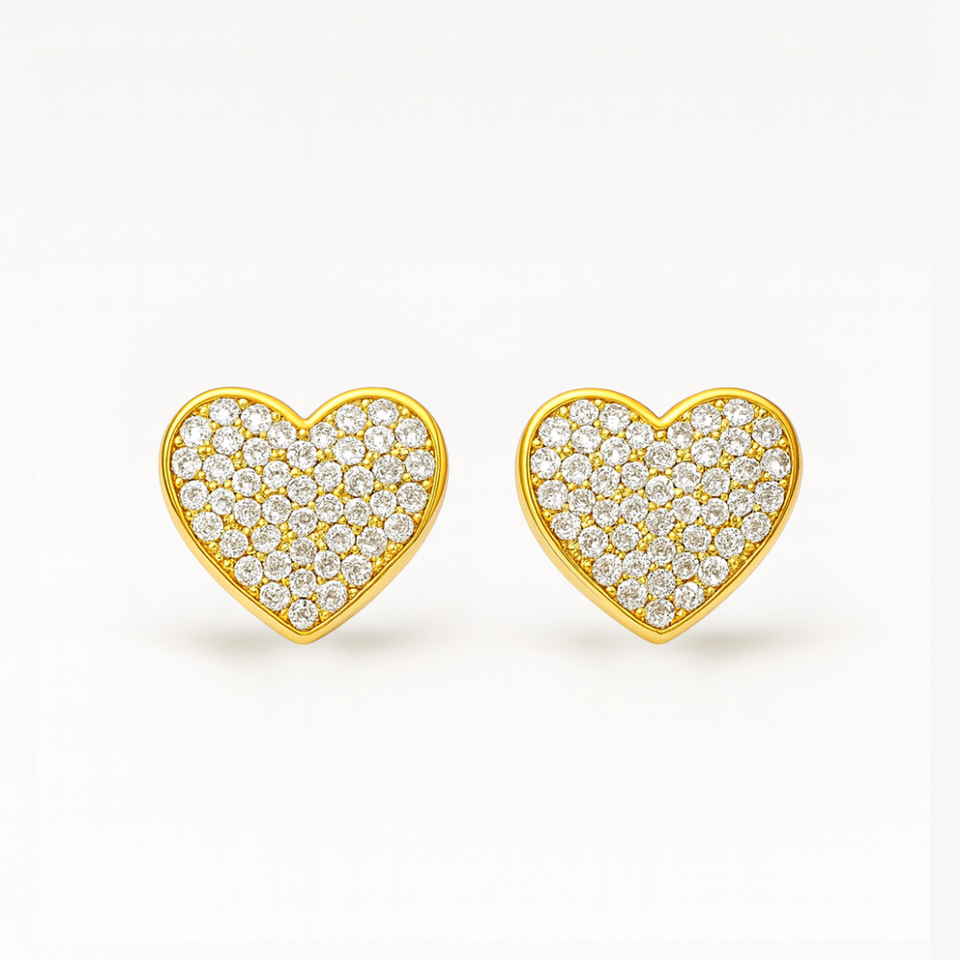 ORECCHINI CLIP HEART