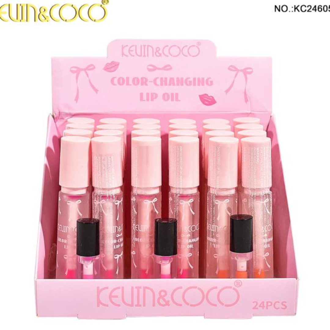 KEVIN&COCO® LIP OIL "COLOR-CHANGING" 6 TONALITA'