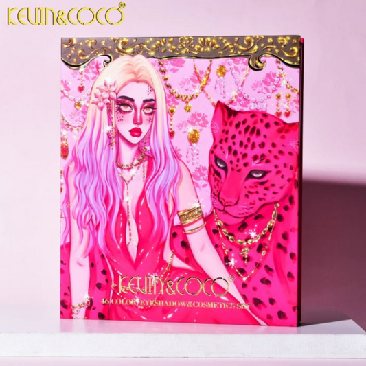 KEVIN&COCO® PALETTE "PANTERA" BEAUTY MAKE UP SET 46 COLORI