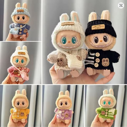 LABUBU OUTFIT ABBIGLIAMENTO "7 MODELLI" VESTI I TUOI LABUBU
