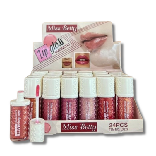 MISSBETTY® LIP GLOSS MATTE "MAGNETIC" 6 TONALITA'