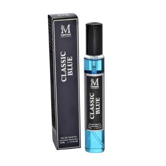 MONTAGE® "CLASSIC BLUE" PROFUMO UOMO 35ML