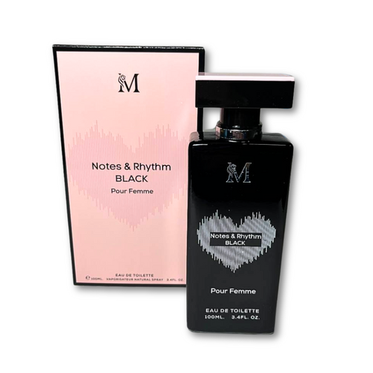 MONTAGE® "NOTES & RHYTHM BLACK" PROFUMO DONNA 100ML