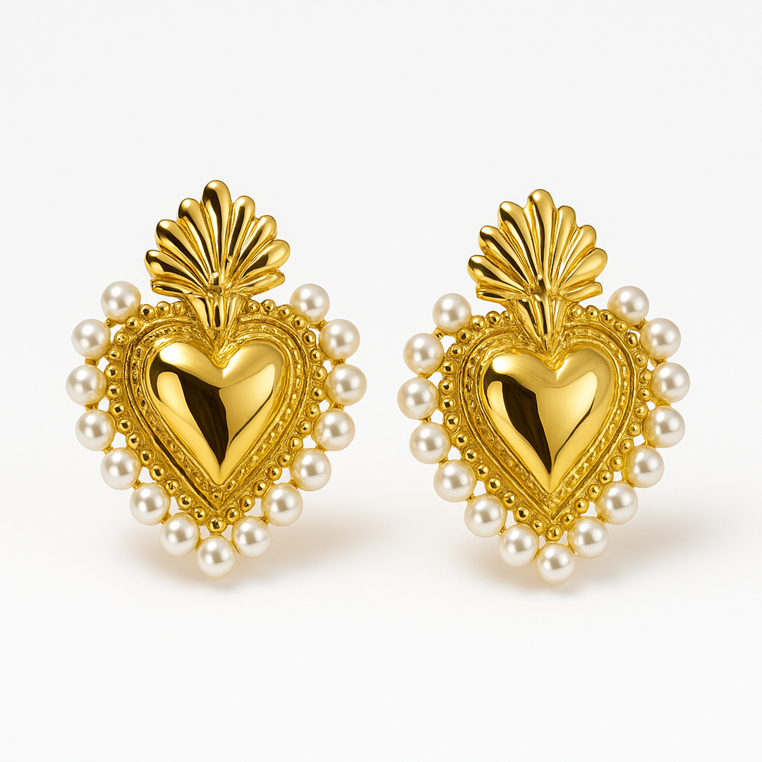 ORECCHINI SACRO CUORE