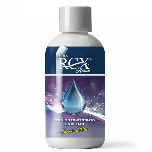 RCX HOME® PROFUMO LAVATRICE CONCENTRATO PER BUCATO "GOCCE DI BLU" 200ML