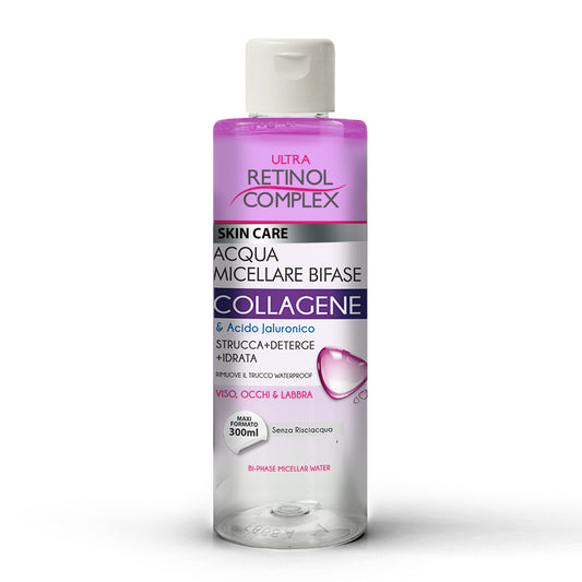 RETINOL COMPLEX® ACQUA MICELLARE BIFASE CON COLLAGENE 300ML