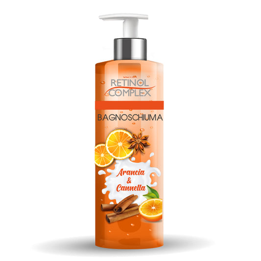 RETINOL COMPLEX® BAGNOSCHIUMA 500ML "ARANCIA & CANNELLA"
