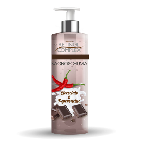 RETINOL COMPLEX® BAGNOSCHIUMA 500ML "CIOCCOLATO & PEPERONCINO"