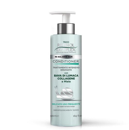RETINOL COMPLEX® CONDITIONER IDRATANTE BAVA DI LUMACA - COLLAGENE - MIELE 500ML