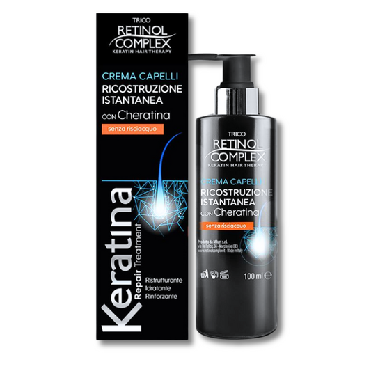 RETINOL COMPLEX® CREMA CAPELLI RIPARAZIONE ISTANTANEA ALLA CHERATINA 100ML