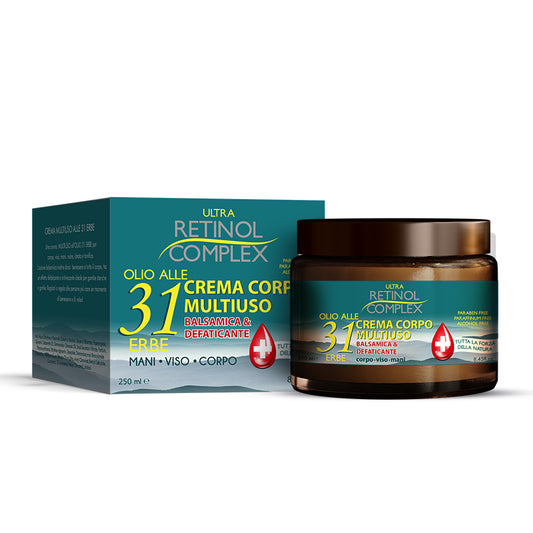 RETINOL COMPLEX® CREMA MULTIUSO "OLIO ALLE 31 ERBE" 250ML