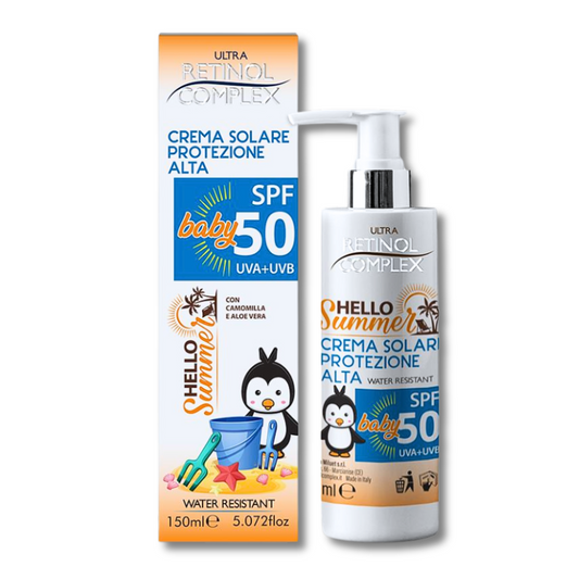 RETINOL COMPLEX® CREMA SOLARE SPF50 BABY "HELLO SUMMER" 150ML