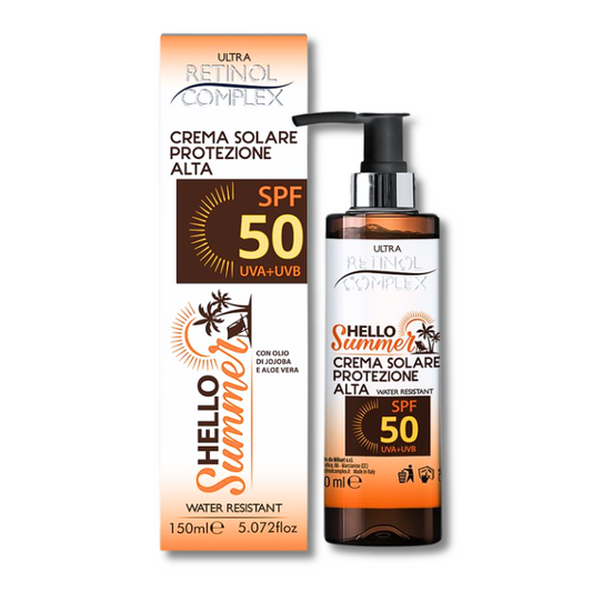 RETINOL COMPLEX® CREMA SOLARE SPF50 "HELLO SUMMER" 150ML