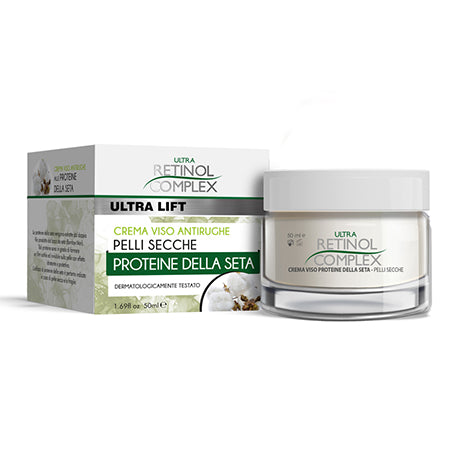 RETINOL COMPLEX® CREMA VISO ANTIRUGHE "PROTEINE DELLA SETA" 50ML