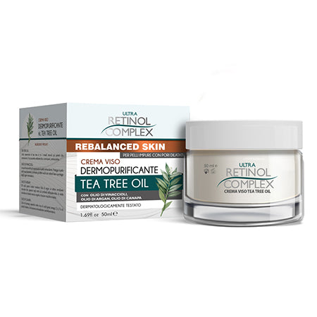 RETINOL COMPLEX® CREMA VISO DERMOPURIFICANTE "TEA TREE OIL" 50ML