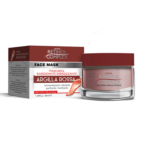 RETINOL COMPLEX® FACE MASK "ARGILLA ROSSA" 50ML