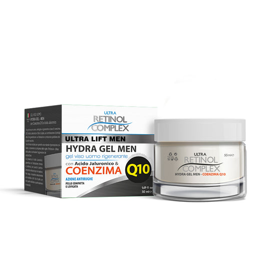 RETINOL COMPLEX® HYDRA GEL MEN "ACIDO JALURONICO+COENZIMA Q10" 50ML
